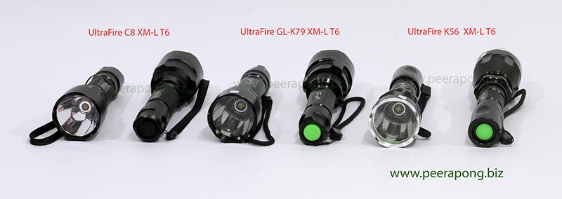 UltraFire K56, UltraFire GL-K79, UltraFire C8